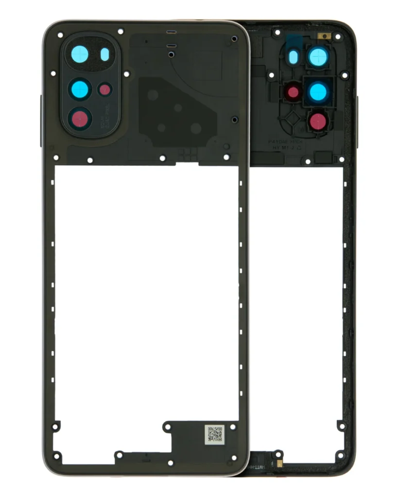 Mid-Frame Housing For Motorola Moto G22 (XT2231 / 2022) (Cosmic Black)