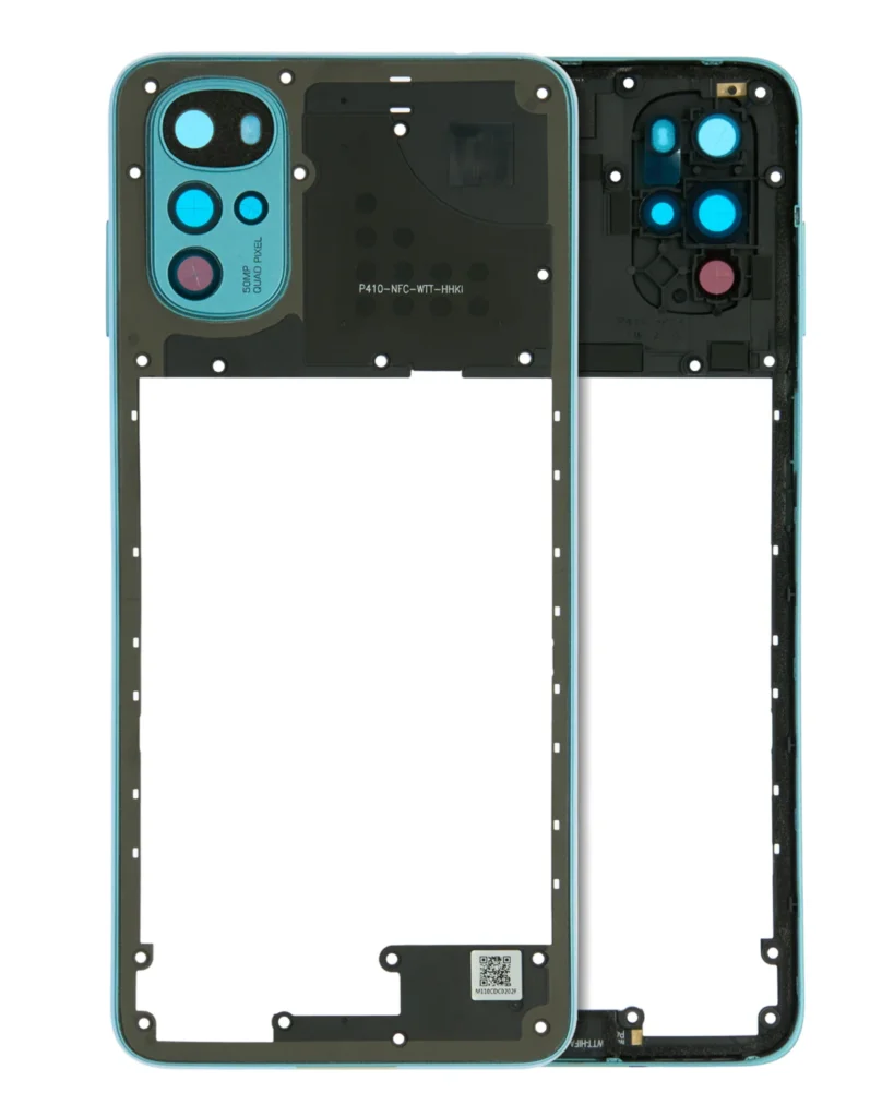 Mid-Frame Housing For Motorola Moto G22 (XT2231 / 2022) (Iceberg Blue)