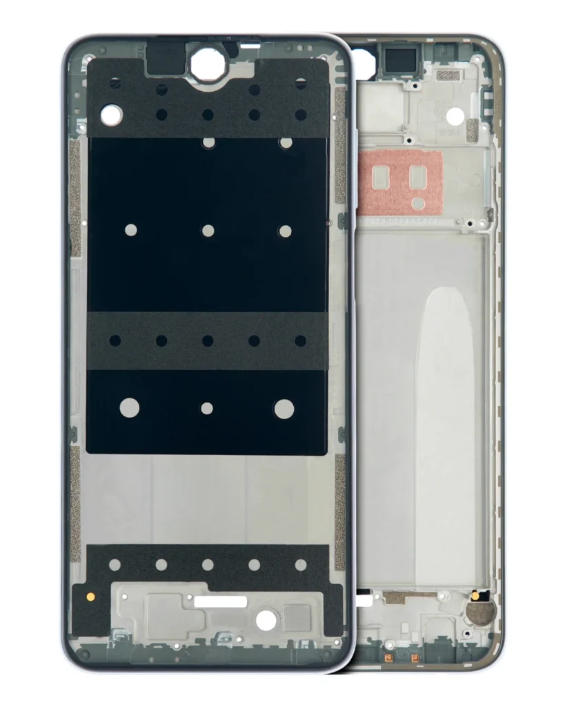 Mid-Frame Housing For Xiaomi Redmi Note 9 Pro (Glacier White)