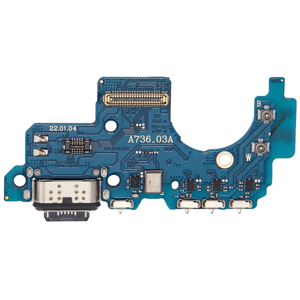 Charging Port With Board For Samsung Galaxy A73 5G (A736 / 2022) (Aftermarket Plus)