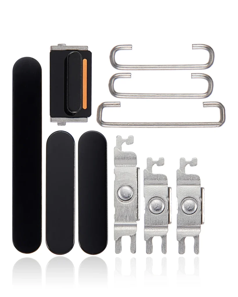 Hard Buttons (Power / Volume / Switch) For iPhone 14 Pro / 14 Pro Max (Space Black)