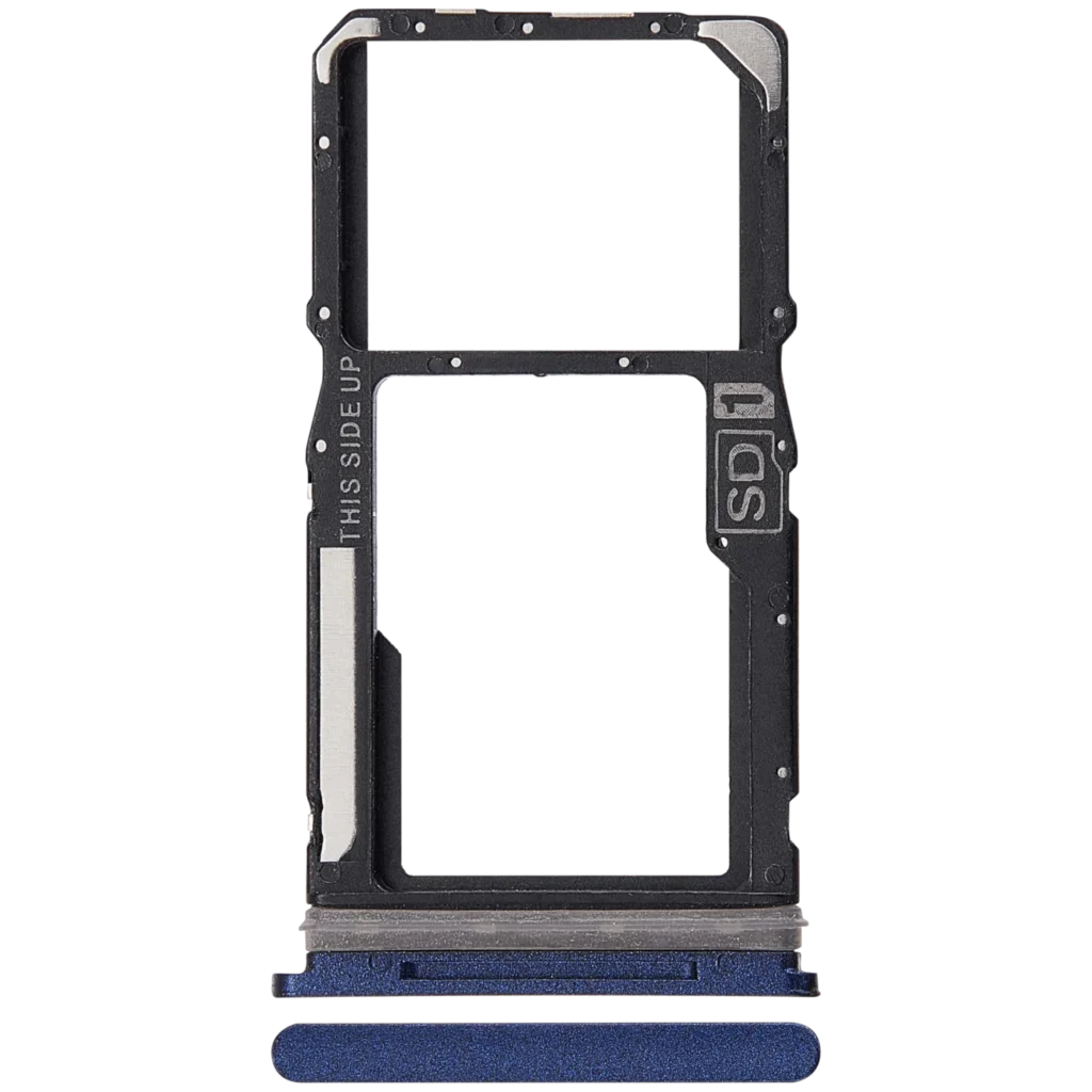 Single Sim Card Tray For Motorola Moto G Play (XT2271 / 2023) (Deep Indigo)