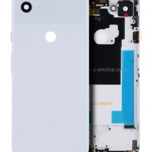 Back Housing For Google Pixel 3a XL (Genuine OEM) (Clearly White)