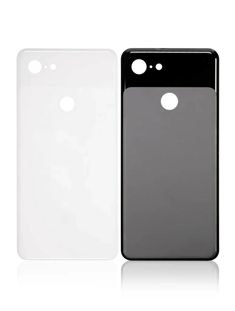 Back cover Glass For Google Pixel 3 (Used OEM Pull: Grade New) (White)