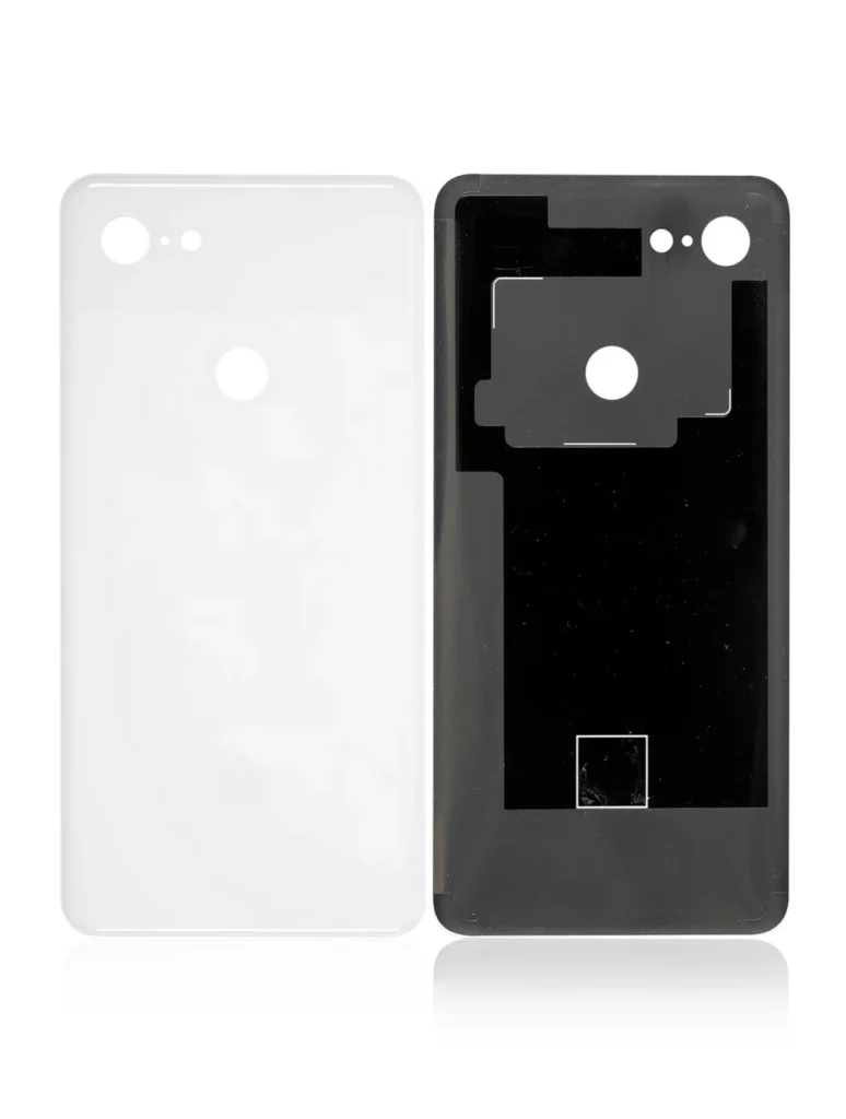Back cover Glass For Google Pixel 3 XL (Used OEM Pull: Grade New) (White)