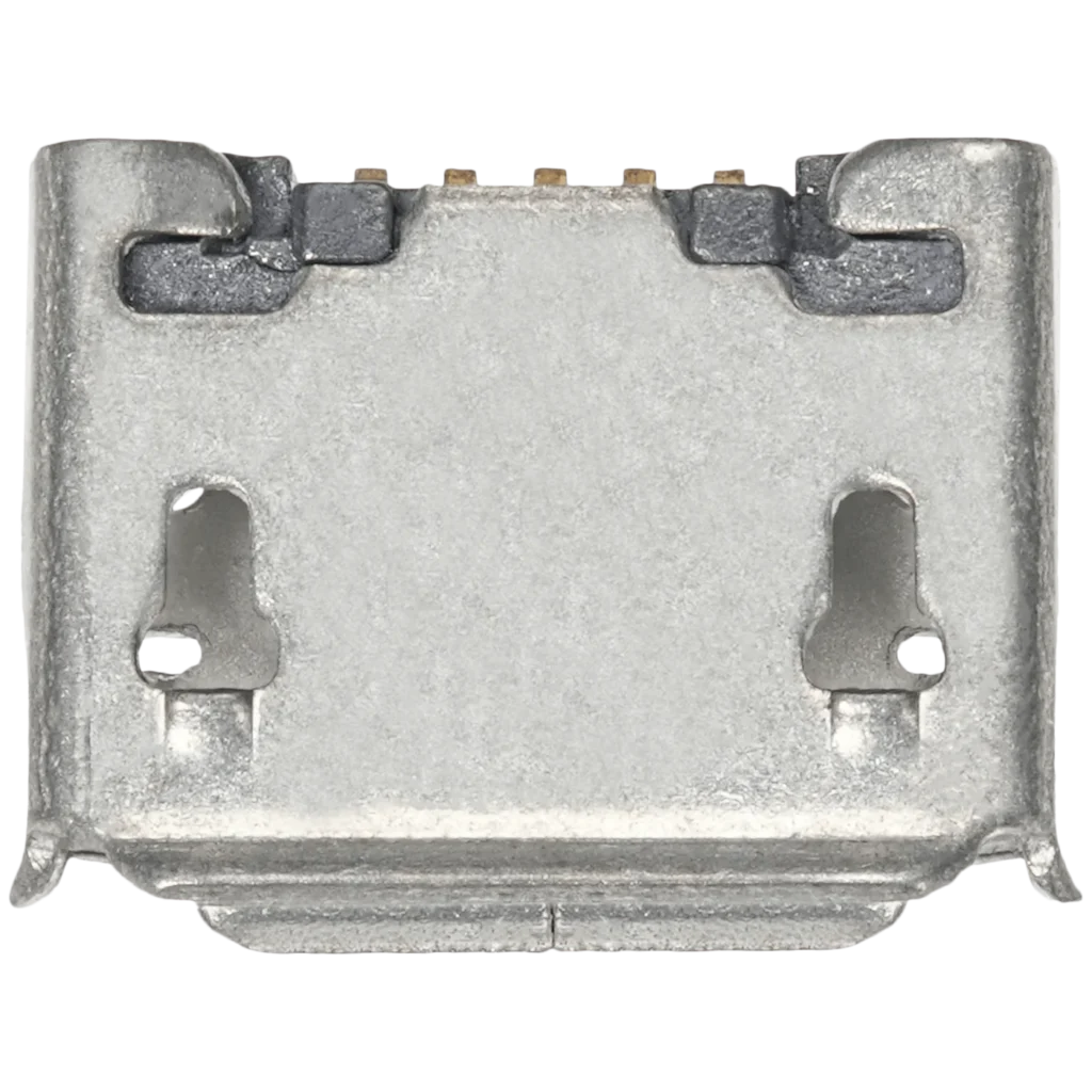 Charging port soldering required - 05 Pin - Micro B - 2 Anchor Points (C002)