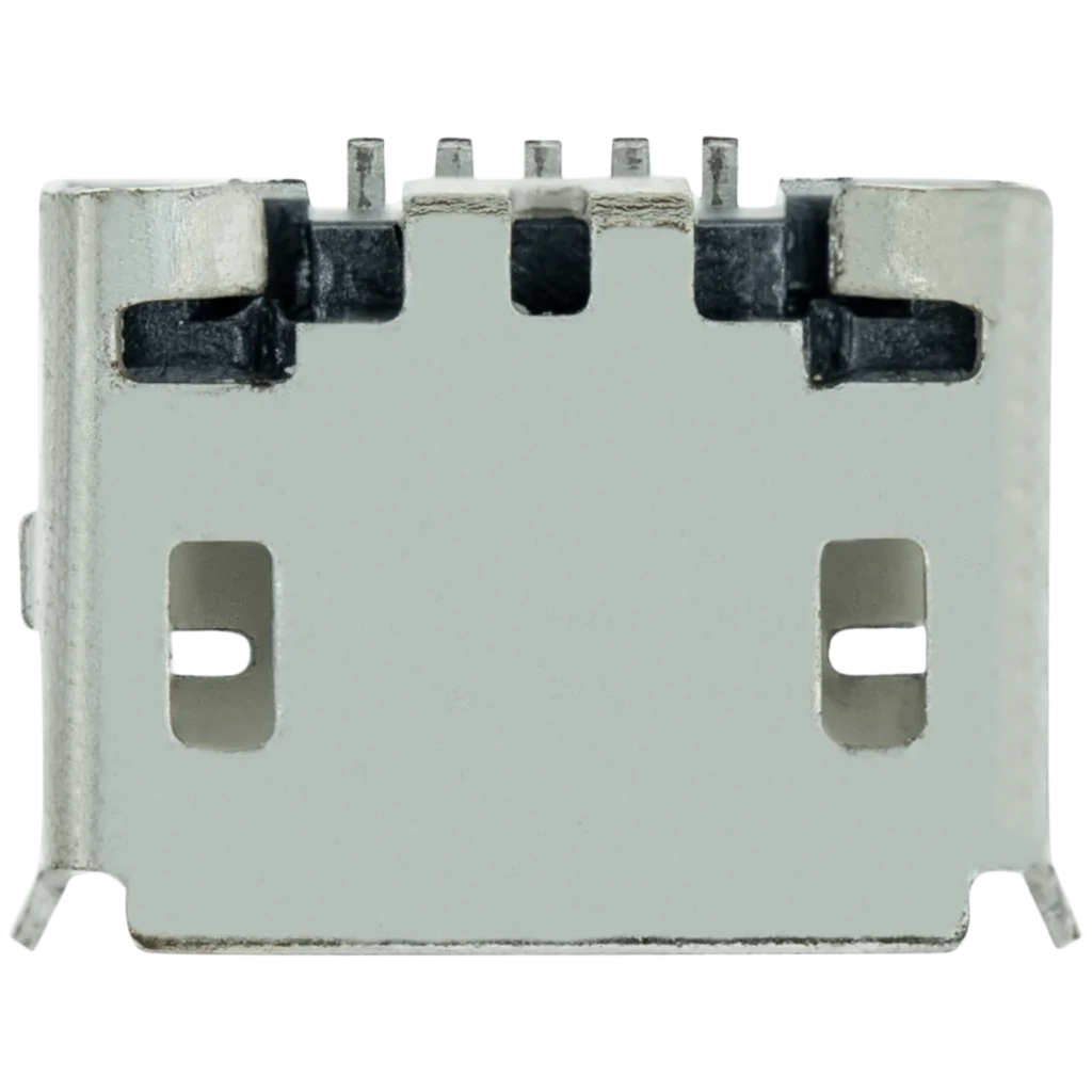 Charging port soldering required - 05 Pin - Micro B - 2 Anchor Points (C006)