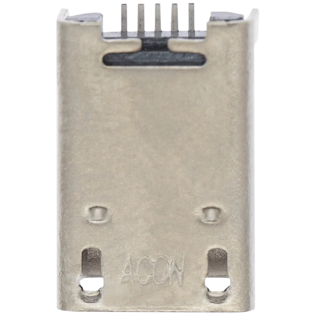 Charging port soldering required - 05 Pin - Micro B - 4 Anchor Points (C203)
