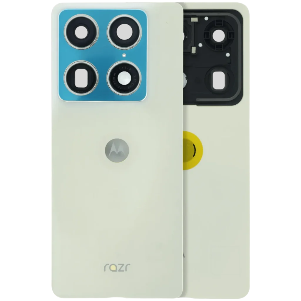 Back Cover Insert Assembly For Motorola Razr Fold (XT2651 / 2026) (Genuine OEM) (Lily White)