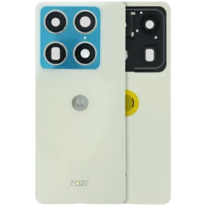 Back Cover Insert Assembly For Motorola Razr Fold (XT2651 / 2026) (Genuine OEM) (Lily White)