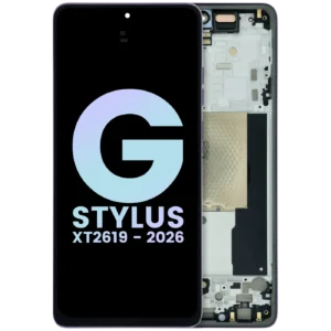 Complete OLED Display Assembly For Motorola Moto G Stylus (XT2619 / 2026) (Genuine OEM) (Lavender Mist)