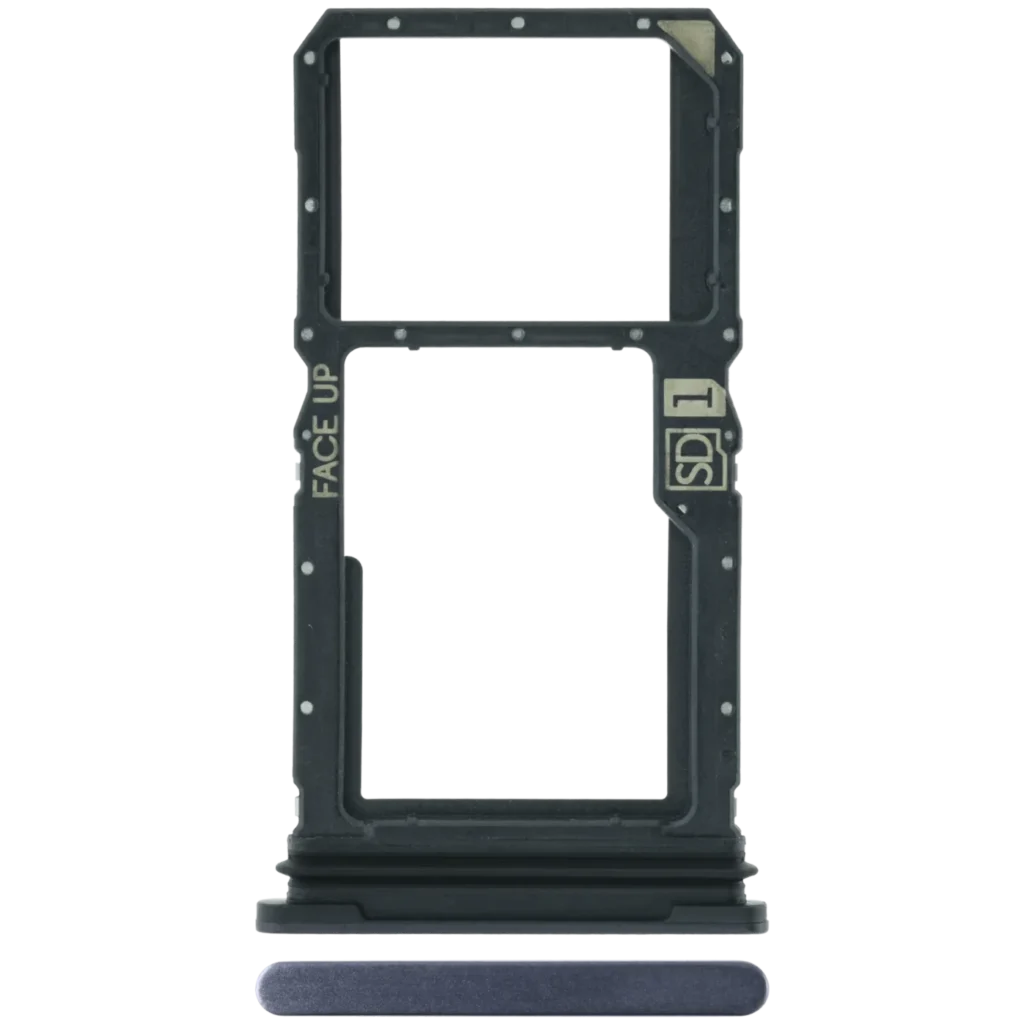 SIM Card Tray For Motorola Moto G Stylus (XT2619 / 2026) (Genuine OEM) (Coal Smoke)