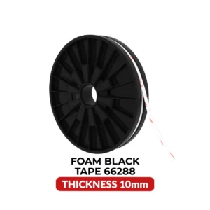 Double-Sided Shock Absorbing Foam Black Tape (10MM x 25M) (Tesa Model # 66822)