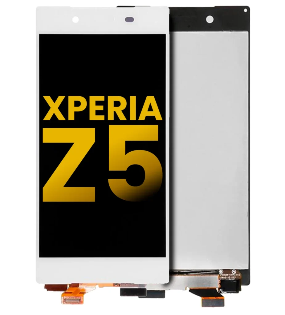 LCD Assembly Without Frame For Sony Xperia Z5 (E6653) (Refurbished) (White)