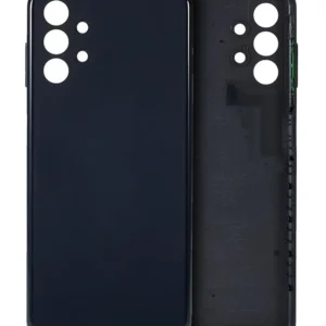 Back Cover Glass For Samsung Galaxy A13 (A135 / 2022) (Aftermarket Plus) (Black)