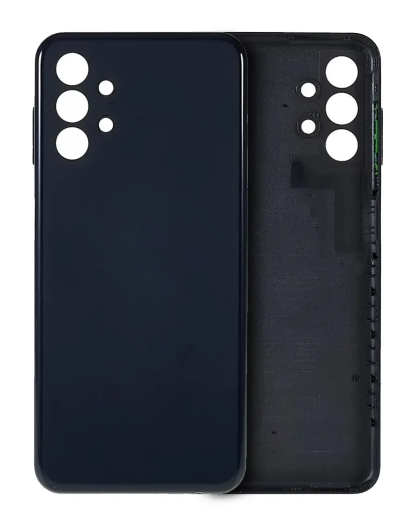 Back Cover Glass For Samsung Galaxy A13 (A135 / 2022) (Aftermarket Plus) (Black)