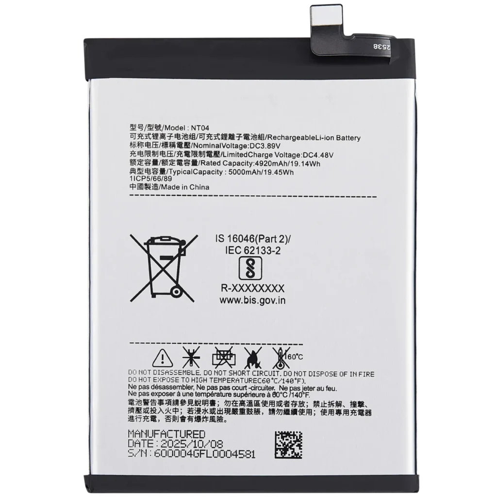 Replacement Battery For Nothing Phone (3a) / Phone (3a) Pro (NT04)