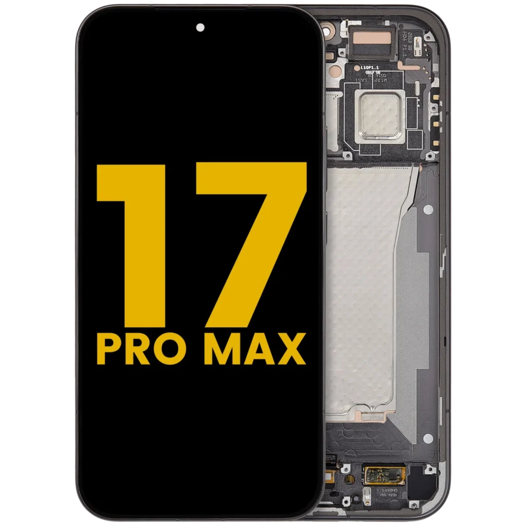 OLED Assembly With Frame For Xiaomi 17 Pro Max (Refurbished) (Black)