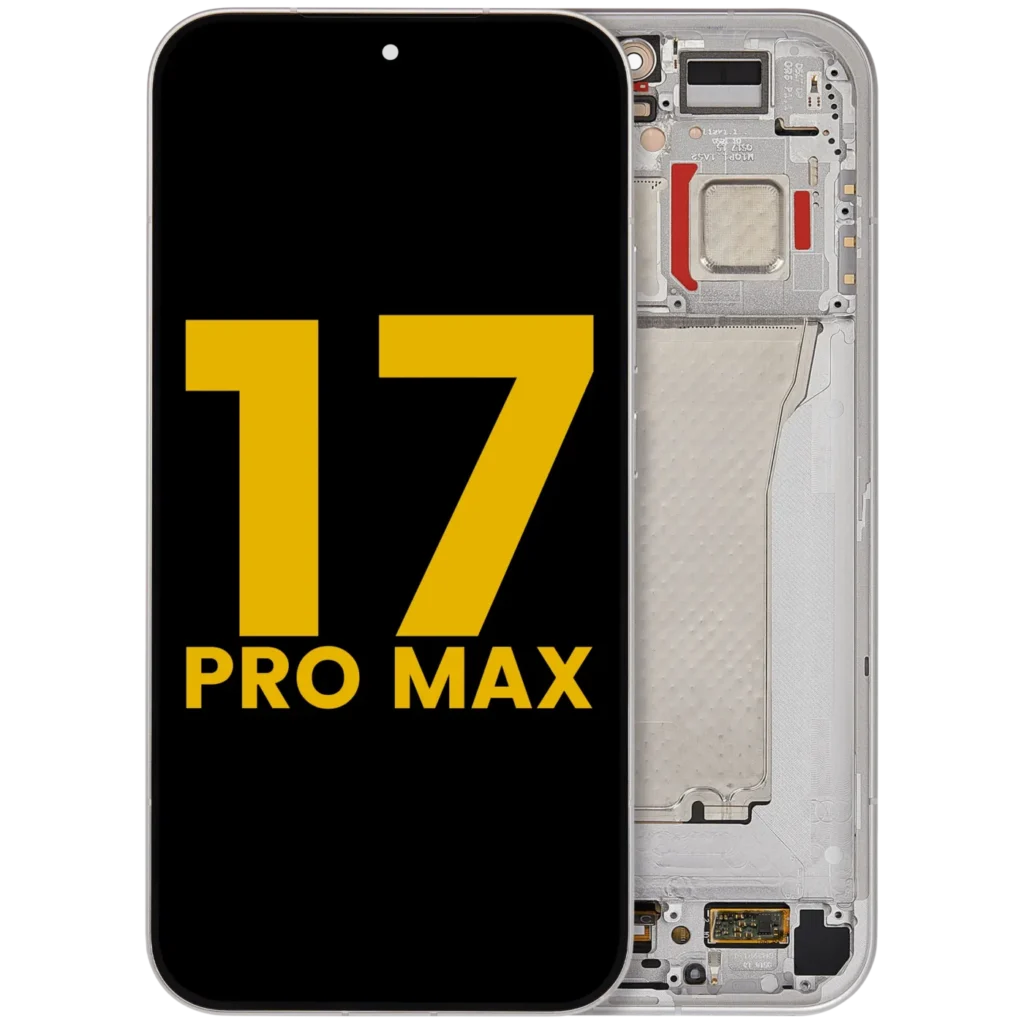OLED Assembly With Frame For Xiaomi 17 Pro Max (Refurbished) (White)