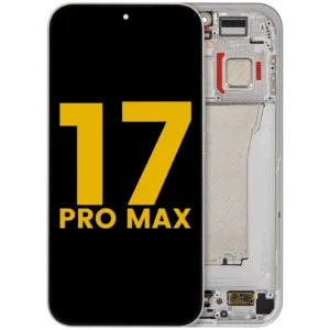 OLED Assembly With Frame For Xiaomi 17 Pro Max (Refurbished) (White)
