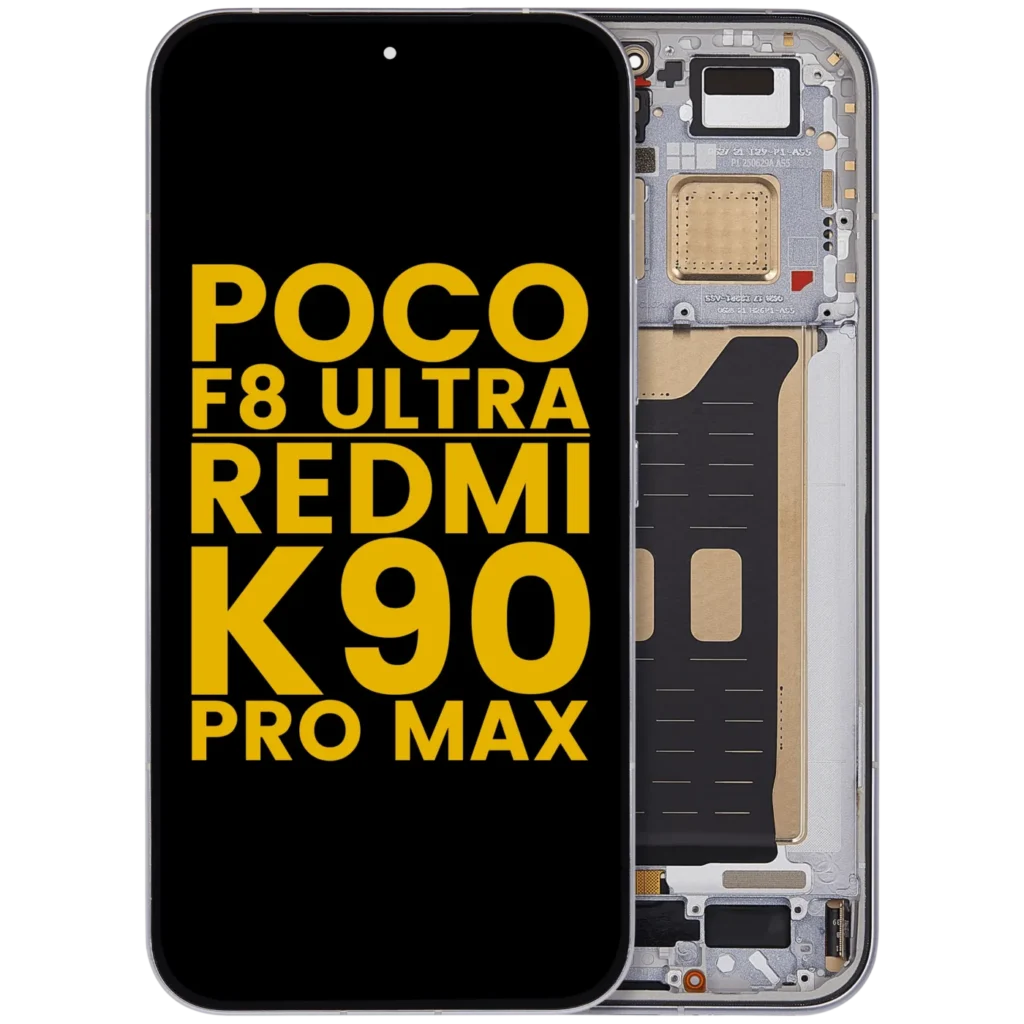OLED Assembly With Frame For Xiaomi Poco F8 UItra / Redmi K90 Pro Max (Refurbished) (Denim Blue)