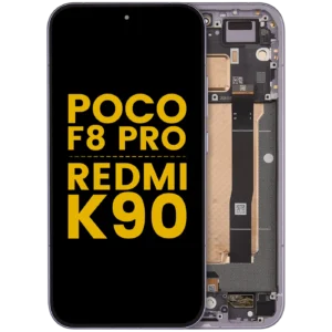 OLED Assembly With Frame For Poco F8 Pro / Redmi K90 (Refurbished) (Purple)