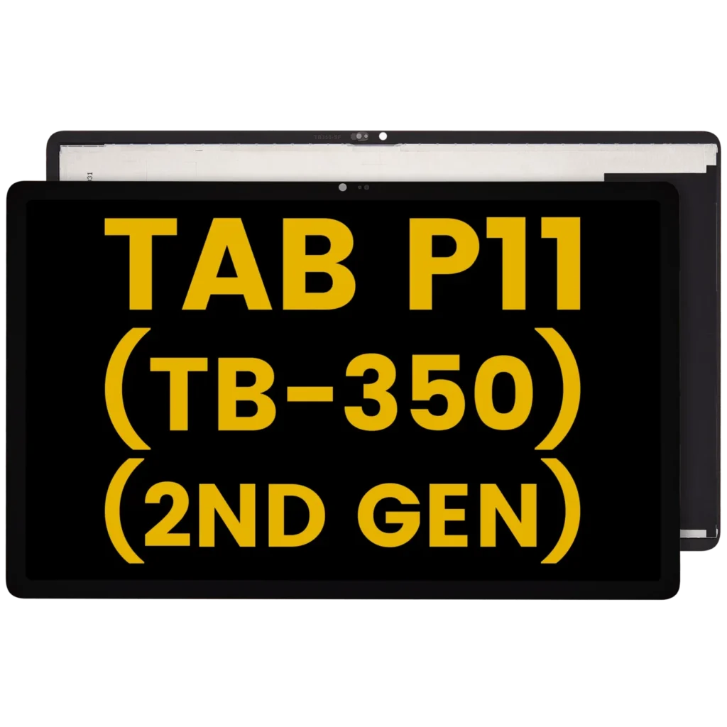 LCD Assembly Without Frame For Lenovo Tab P11 (TB-350) (2nd Gen) (Refurbished) (Black)