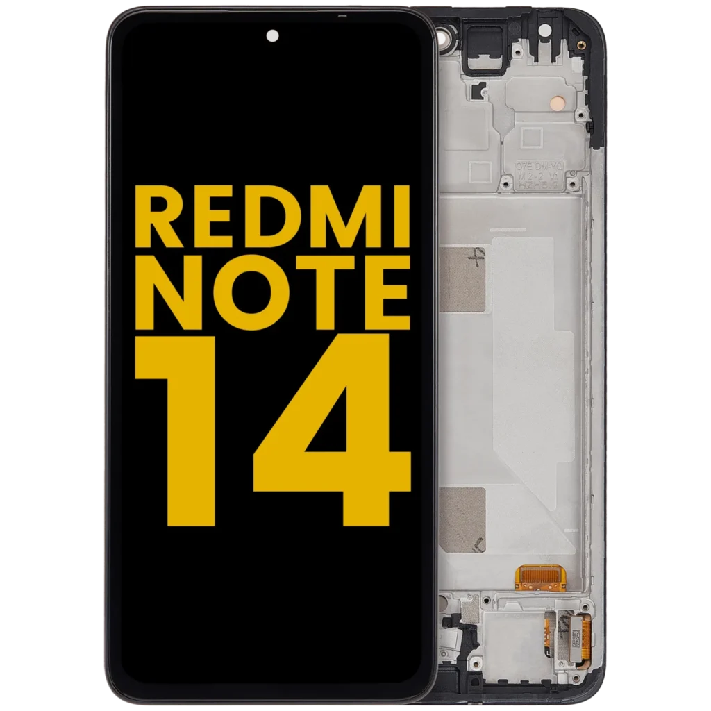 OLED Assembly With Frame For Xiaomi Redmi Note 14 4G (EU Version) (Refurbished) (All Colors)