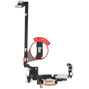 Charging Port Flex Cable For iPhone 17 Pro max (Aftermarket Plus) (US Version) (Cosmic Orange)