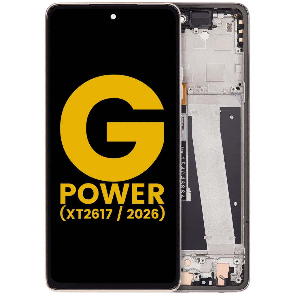 LCD Assembly With Frame For Motorola Moto G Power 5G (XT2617 / 2026) (Refurbished) (Pure Cashmere)