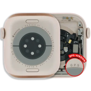 Housing Assembly For Watch Series 11 (42MM) (Used OEM Pull: Grade A) (GPS Version) (Aluminum / Rose Gold)