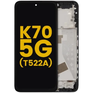 LCD Assembly With Frame For TCL K70 5G (T522A) (Refurbished) (All Colors)