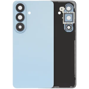 Back Cover Glass With Camera Lens For Samsung Galaxy S26 (Aftermarket Plus) (Sky Blue)