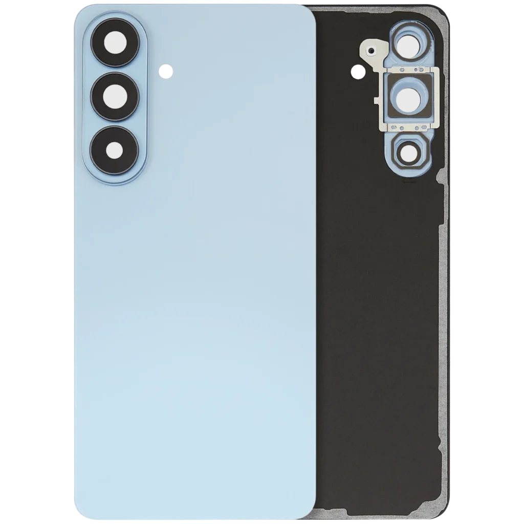 Back Cover Glass With Camera Lens For Samsung Galaxy S26 Plus (Aftermarket Plus) (Sky Blue)