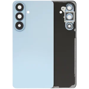 Back Cover Glass With Camera Lens For Samsung Galaxy S26 Plus (Aftermarket Plus) (Sky Blue)