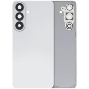 Back Cover Glass With Camera Lens For Samsung Galaxy S26 Plus (Aftermarket Plus) (White)