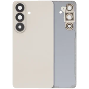 Back Cover Glass With Camera Lens For Samsung Galaxy S26 Plus (Aftermarket Plus) (Pink Gold)