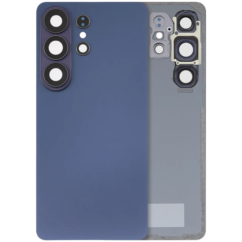 Back Cover Glass With Camera Lens For Samsung Galaxy S26 Ultra (Aftermarket Plus) (Cobalt Violet)