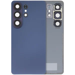 Back Cover Glass With Camera Lens For Samsung Galaxy S26 Ultra (Aftermarket Plus) (Cobalt Violet)