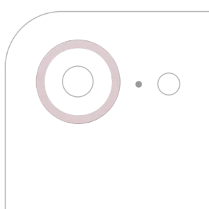Back Camera Bezel Ring Only For iPhone 17e (Soft Pink)