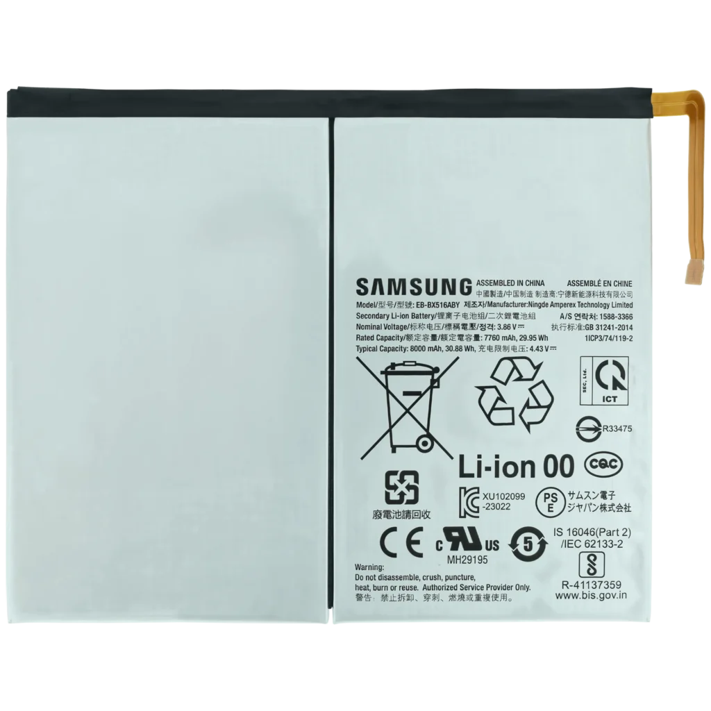 Replacement Battery For Samsung Galaxy Tab S9 FE 10.9" (X510/ X516) (2023) (Service Pack)