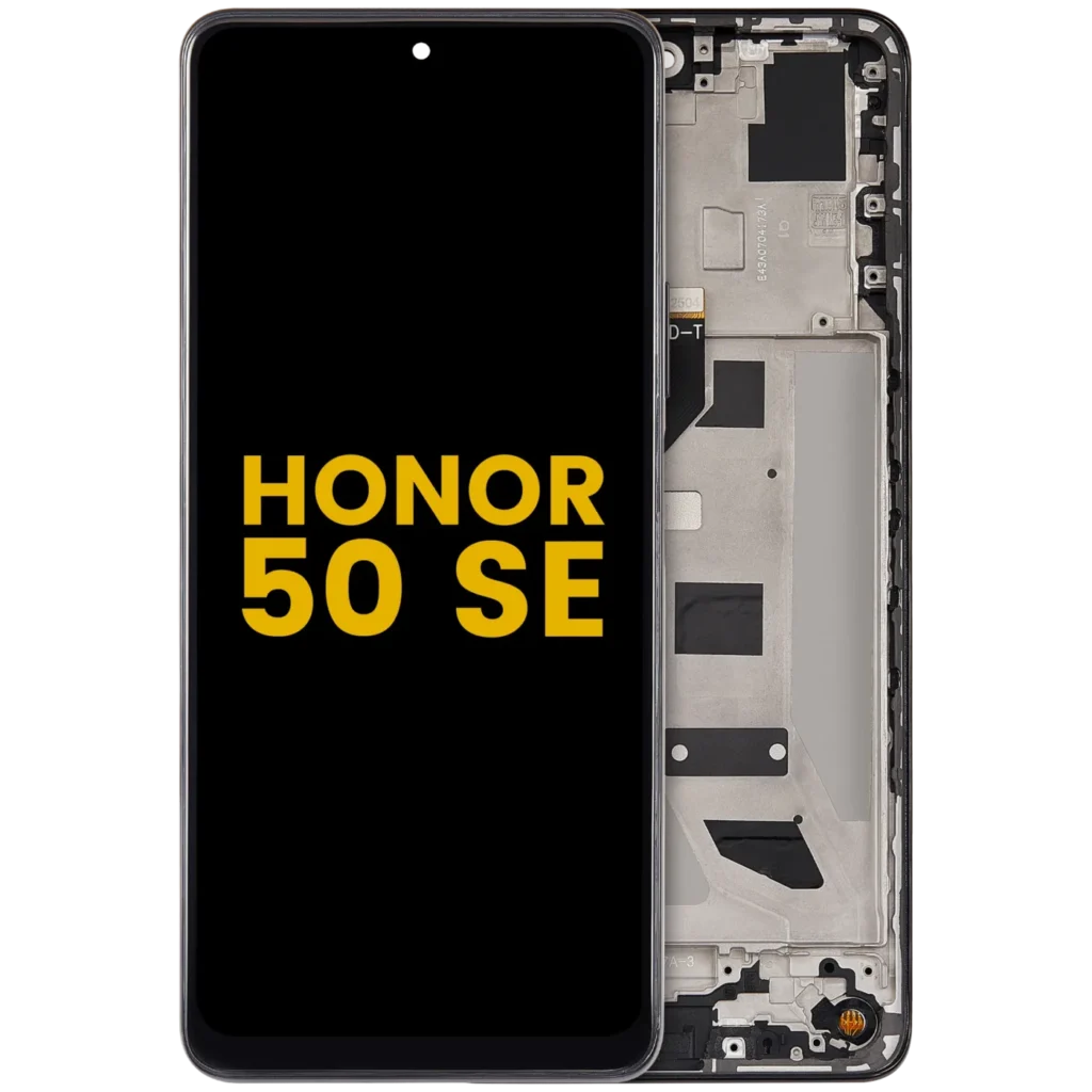 LCD Assembly With Frame For Honor 50 SE (2021) (Refurbished) (Black)