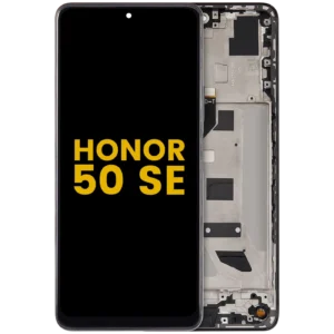 LCD Assembly With Frame For Honor 50 SE (2021) (Refurbished) (Black)