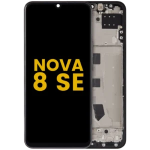 LCD Assembly With Frame For Huawei Nova 8 SE (2020) (Refurbished) (Black)