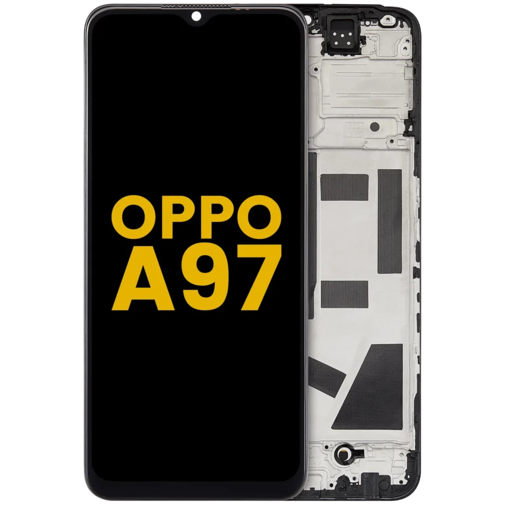 LCD Assembly With Frame Compatible For Oppo A97 (2022) (Refurbished) (All Colors)