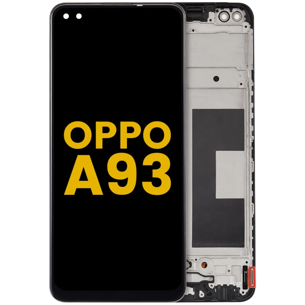 OLED Assembly With Frame Compatible For Oppo A93 (2020) (Refurbished) (All Colors)