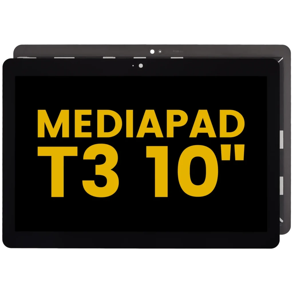 LCD Assembly Without Frame Compatible For Huawei MediaPad T3 10" (Refurbished) (Black)