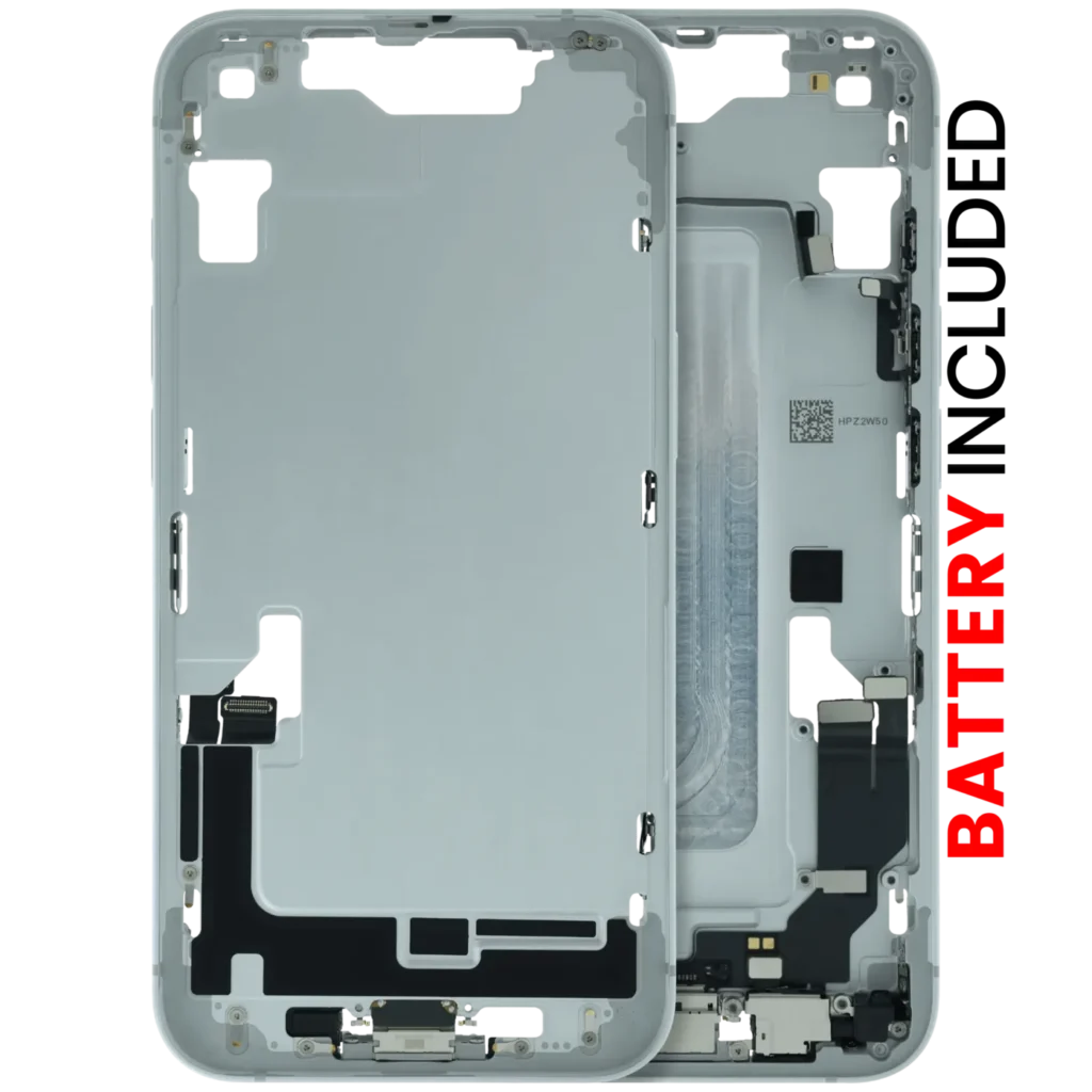 Back Housing with Battery Compatible For iPhone 17e (Genuine OEM) (White)