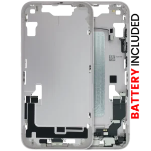 Back Housing with Battery Compatible For iPhone 17e (Genuine OEM) (Pink)