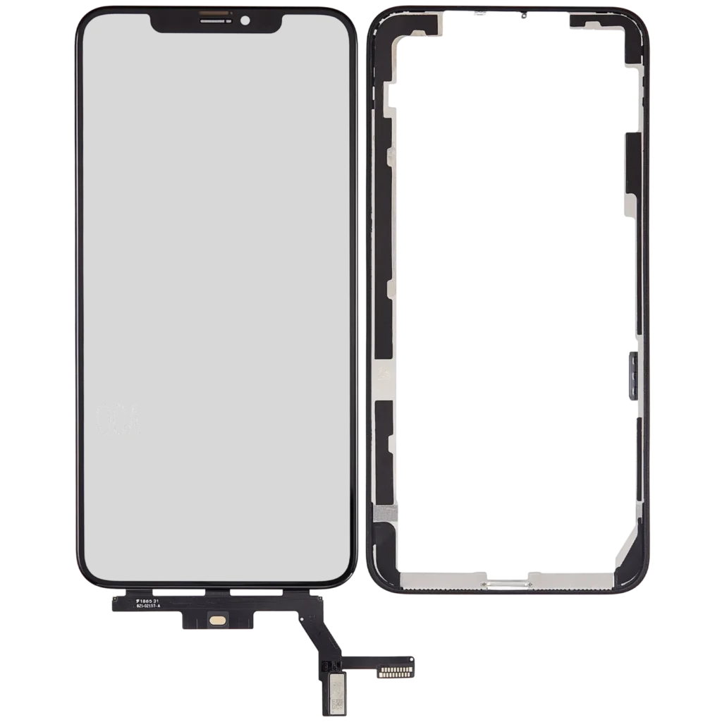 4 in 1 Short Flex (Digitizer Touch With Glass + OCA + Frame Pre-installed) For iPhone XS Max (OCA Master)